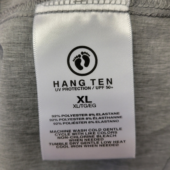 Hang Ten Hybrid Water Repellent Jacket Gray XL - Picture 6 of 9